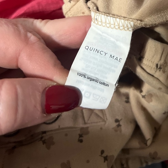 Quincy Mae Bubble Romper Tulip Print Size 12-18 Months Organic Cotton - Picture 7 of 7